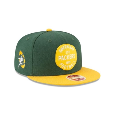 Sapca New Era Green Bay Packers NFL Double Patch 9FIFTY Snapback - Albastri